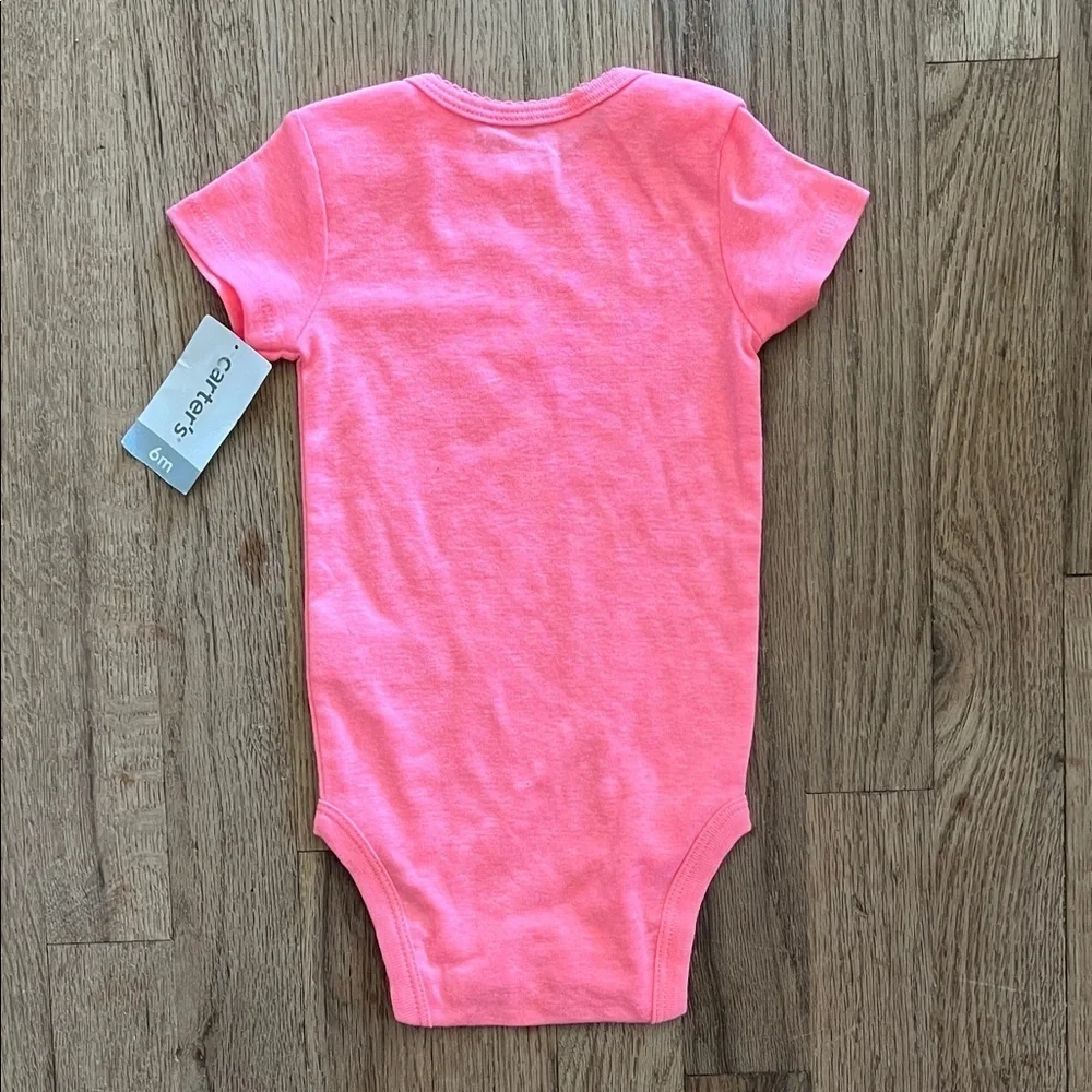 Carter's Bright Pink Bodysuit - Always Super Sweet